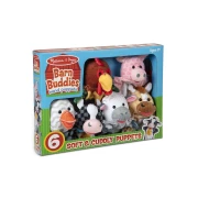 MELISSA&DOUG PACYNKI NA RĘKĘ KUMPLE Z FARMY 6 SZT