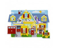 MELISSA & DOUG PUZZLE DŹWIĘKOWE - DOOKOŁA DOMU