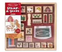 MELISSA&DOUG Stempelki FARMA