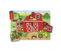 MELISSA & DOUG UKŁADANKA DŹWIĘKOWA DOOKOŁA FARMY