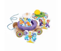 MELISSA & DOUG ZABAWKA DO CIĄGANIA - KARUZELA