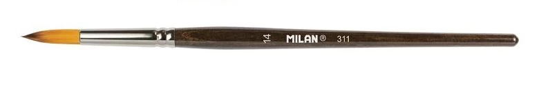 MILAN PĘDZEL SYNTETYCZNY OKRĄGŁY SERIA 311 NR 14