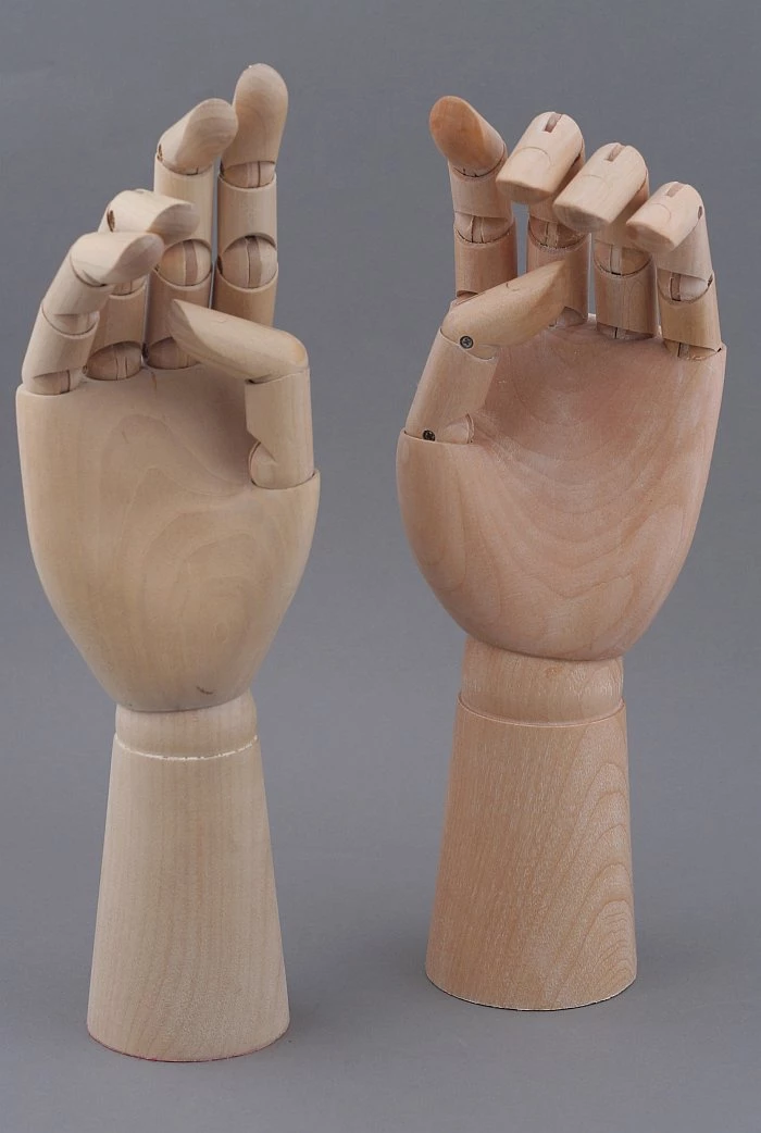 Model dłoni męskiej