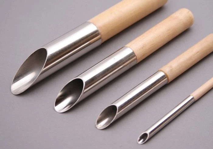 Narzędzia ceramiczne rurowe do dziur komplet 4 sztuki