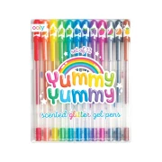 OOLY YUMMY YUMMY 12 PACHNĄCYCH, BROKATOWYCH ŻELOPISÓW