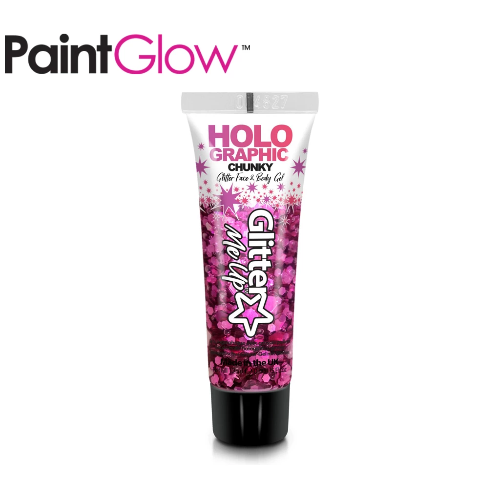 PaintGlow Holographic Chunky brokat w żelu