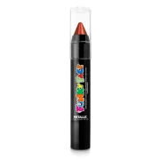 PaintGlow METALLIC FACE & BODY PAINT STICK RED