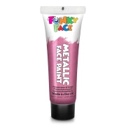 PaintGlow METALLIC FACE & BODY PAINT 12ML PINK