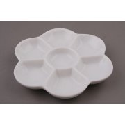 Paleta porcelanowa rozeta