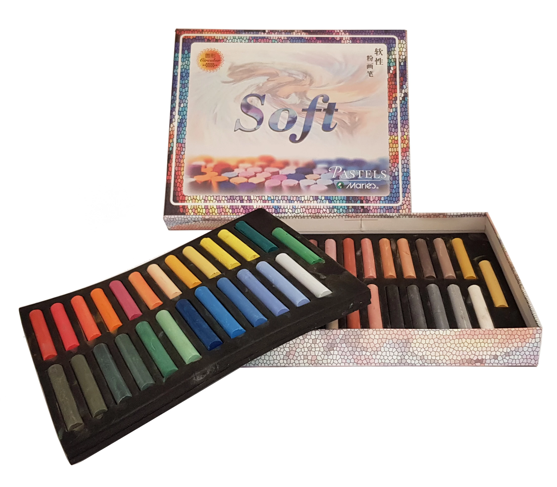 Pastele suche Marie\'s 50 kolorów - podstawowy F-4051
