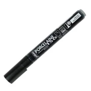 PEBEO MARKER PORCELAIN 150 1.2mm ANTHRACITE BLACK