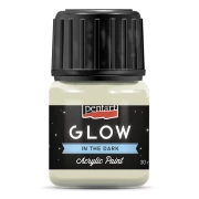 PENTART GLOW FARBA ŚWIECĄCA W CIEMNOŚCI 30 ml ZIELONA JASNA