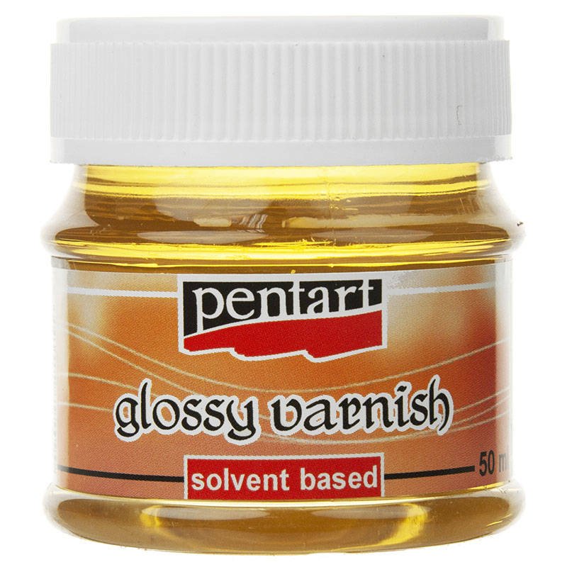 PENTART LAKIER GLOSSY VARNISH SOLVENT 50ML ArtEquipment