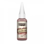 PENTART - TUSZ MEDIA INK 20ml - MIEDZIANY