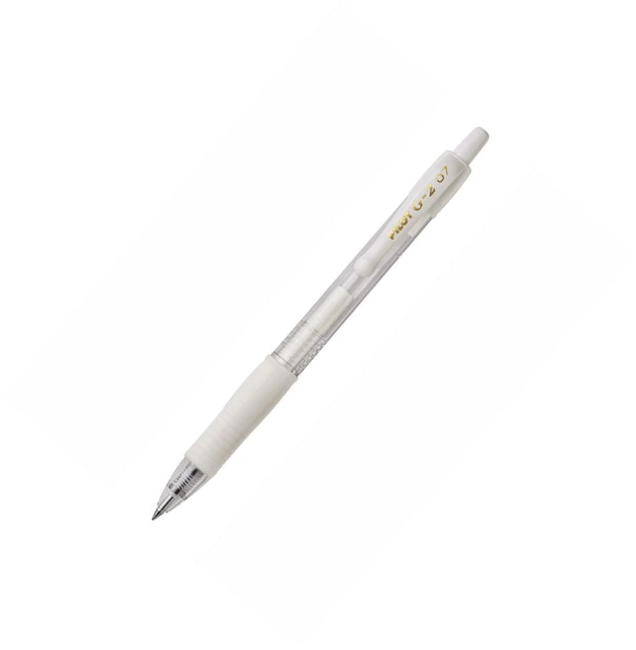 PILOT DŁUGOPIS ŻELOWY G-2 BIAŁY
