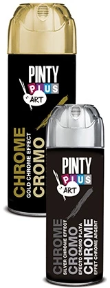 PINTYPLUS ART Chrome Effect Silver 200ml