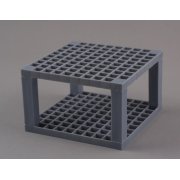 Plastikowy kwadratowy stojak na pędzle