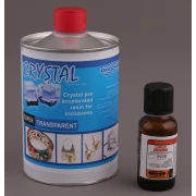 Przeźroczysta żywica polimerowa SC-22 do odlewania CRYSTAL 500g + katalizator