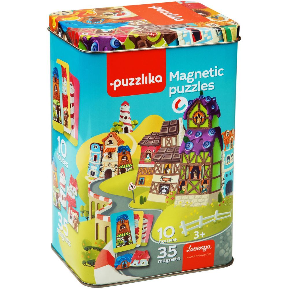 PUZZLIKA PUZZLE MAGNETYCZNE - DOMKI :: ArtEquipment - Internetowy sklep ...