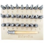 Rélyéf stempelki alfabet małe litery Marion 10mm