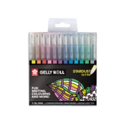SAKURA GELLY ROLL STARDUST żelopisy 12 kol