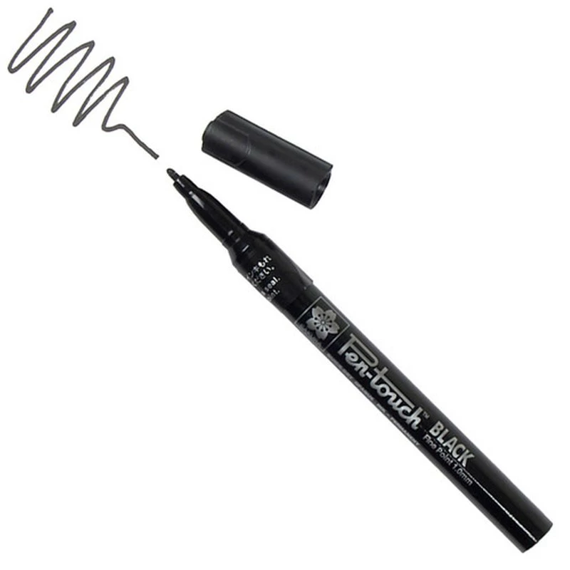 SAKURA Pen-Touch Deco Marker - BLACK