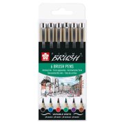 SAKURA PIGMA BRUSH SET 6 SZTUK