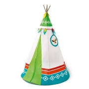 SCRATCH NAMIOT TIPI ZIELONO- NIEBIESKI