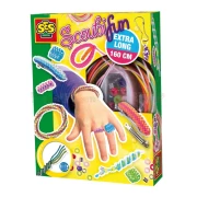 SES SCOUBIFUN Zrób to Sam - Wyplatana Biżuteria ze sznureczków Scoubido