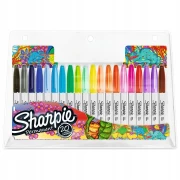 SHARPIE Markery Fine kpl 20 szt