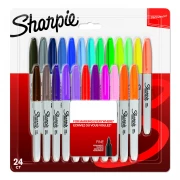 SHARPIE MARKERY FINE KOMPLET 24 KOLORY