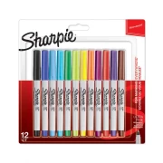 SHARPIE Ultra Fine kpl 12 kol.