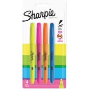 SHARPIE - Zakreślacze 4 kolory