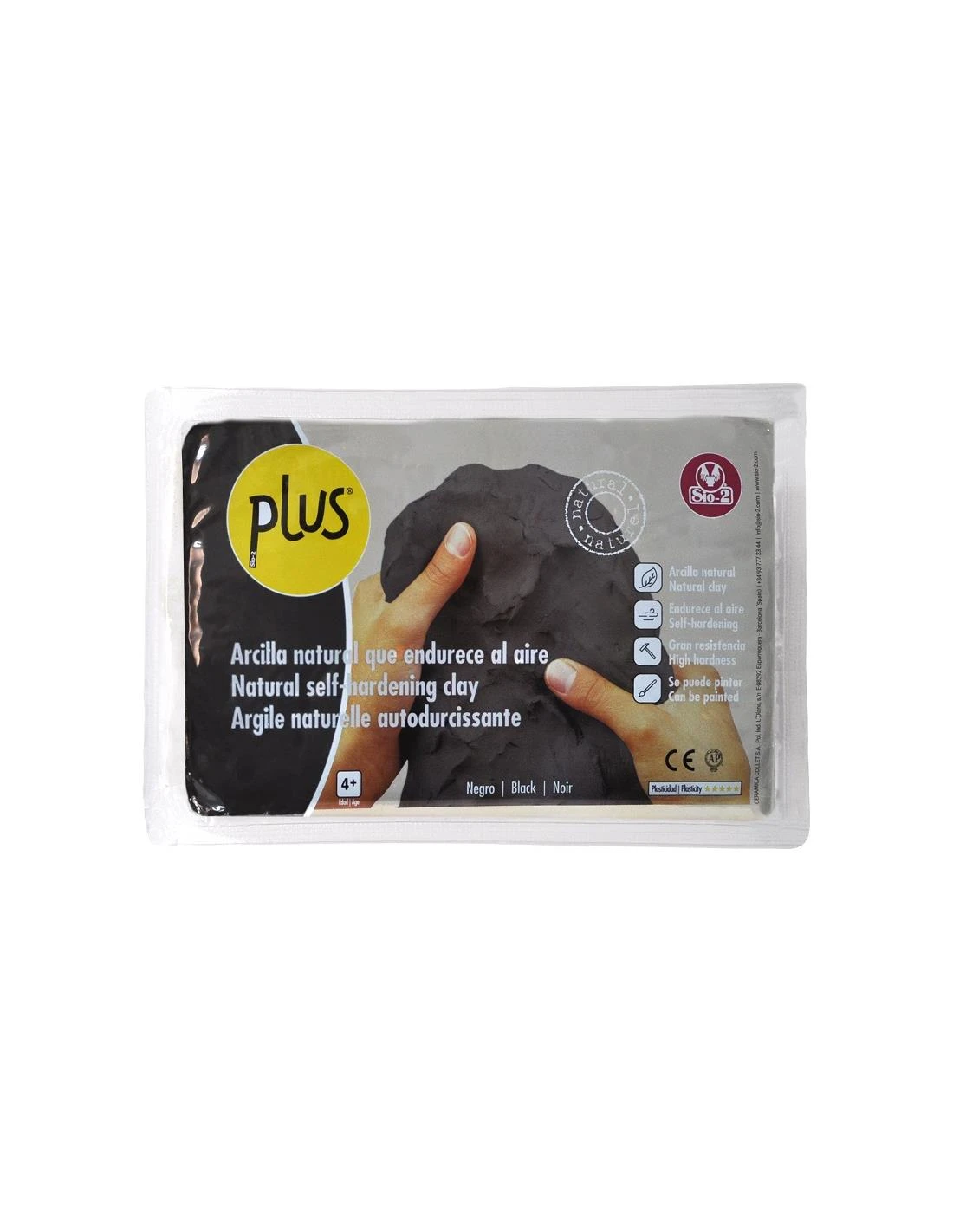 SIO-2 PLUS Negro - masa samoutwardzalna - czarna 1 kg