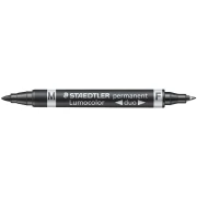 STAEDTLER LUMOCOLOR DUO PERMANENT KOŃC. M/F