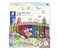 STAEDTLER Noris Colour kredki ołów. trój. 24 kol.