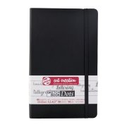 TAC DOT-BOOK BLACK 13x21cm 80g