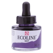 TALENS ECOLINE 30 ml 507 - ULTRAMARINE VIOLET - koncentrat farby wodnej