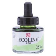 TALENS ECOLINE 30 ml 666 - PASTEL GREEN - koncentrat farby wodnej