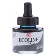 TALENS ECOLINE 30 ml 706 - DEEP GREY - koncentrat farby wodnej