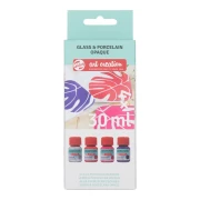 TALENS G&P. OPAQUE SET 4x30 ml. PINK SILVER