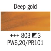 TALENS REMBRANDT 15ML 803 DEEP GOLD - farba olejna