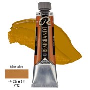 TALENS REMBRANDT 40ML 227 - YELLOW OCHRE - farba olejna