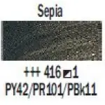 TALENS REMBRANDT 40ML 416 - SEPIA - farba olejna