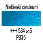 TALENS REMBRANDT 40ML 534 - CERULEAN BLUE - farba olejna