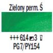 TALENS REMBRANDT 40ML 614 -  PERMANENT GREEN MEDIUM - farba olejna