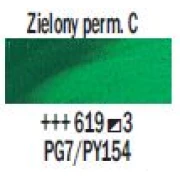 TALENS REMBRANDT 40ML 619 -  PERMANENT GREEN DEEP - farba olejna