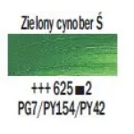 TALENS REMBRANDT 40ML 625 - CINNABAR GREEN MED - farba olejna