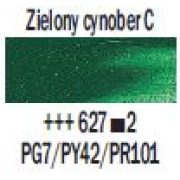 TALENS REMBRANDT 40ML 627 - CINNABAR GREEN DEEP - farba olejna