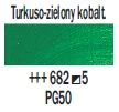TALENS REMBRANDT 40ML 682 - COBALT TURQUOISE GREEN - farba olejna